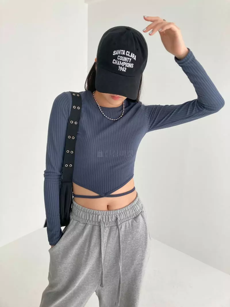 Pic - Korean Women Fashion - #womensfashion - String Tee - 2