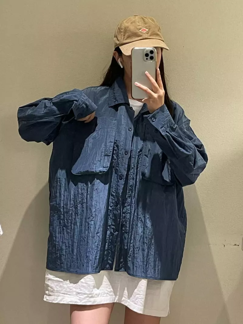 Pin Code - Korean Women Fashion - #momslook - Pocket Urban Shirt