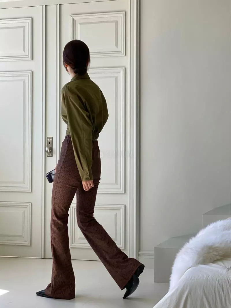 Pin Code - Korean Women Fashion - #momslook - Crack Pants - 2