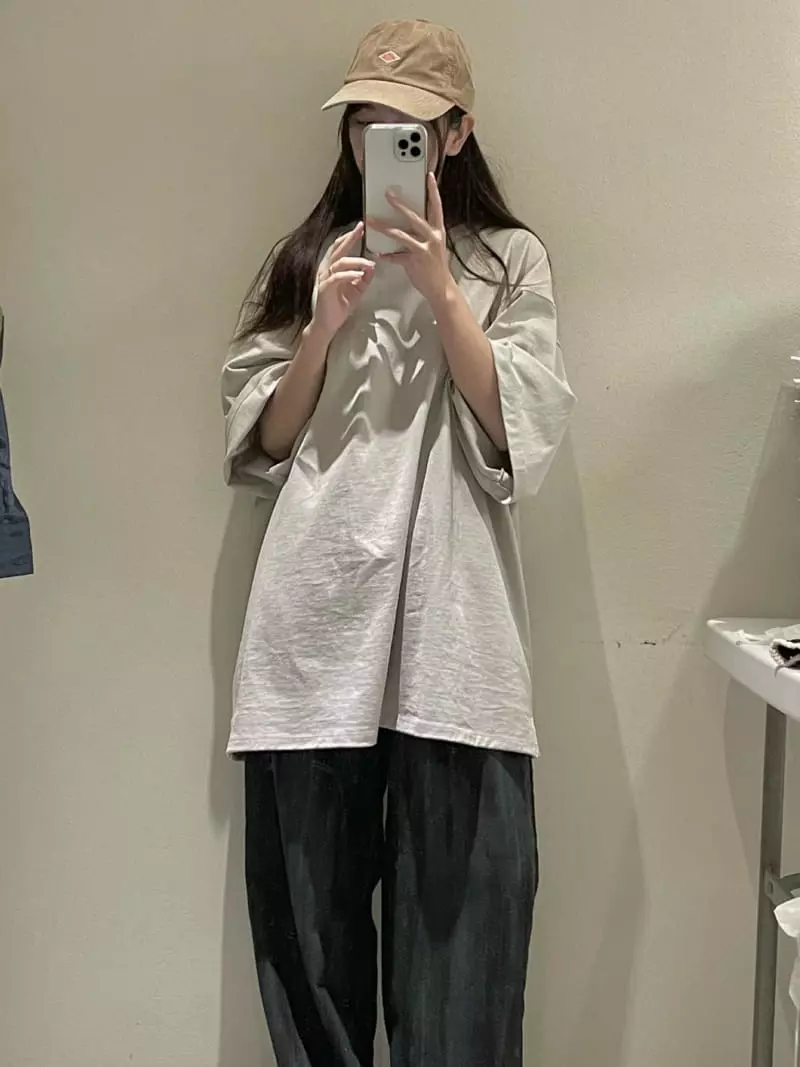 Pin Code - Korean Women Fashion - #momslook - Basic Tee