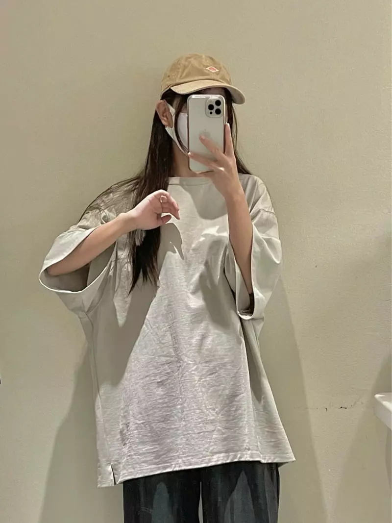 Pin Code - Korean Women Fashion - #momslook - Basic Tee - 2