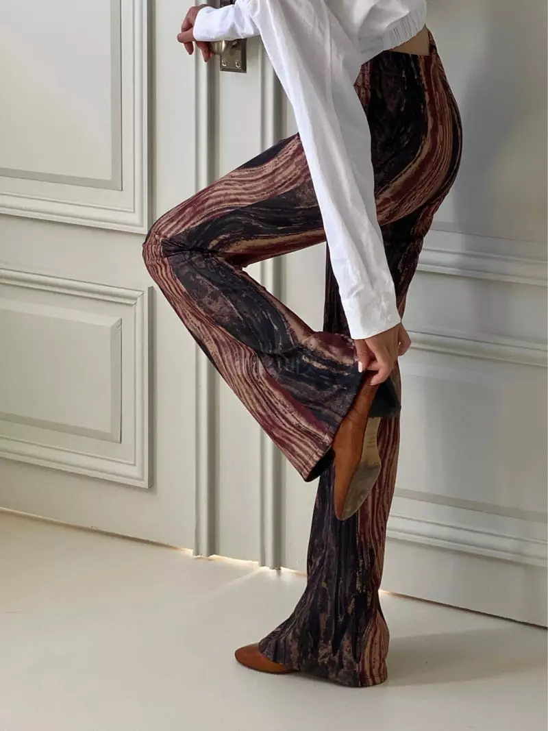 Pin Code - Korean Women Fashion - #pursuepretty - Mable Unique Pants - 2