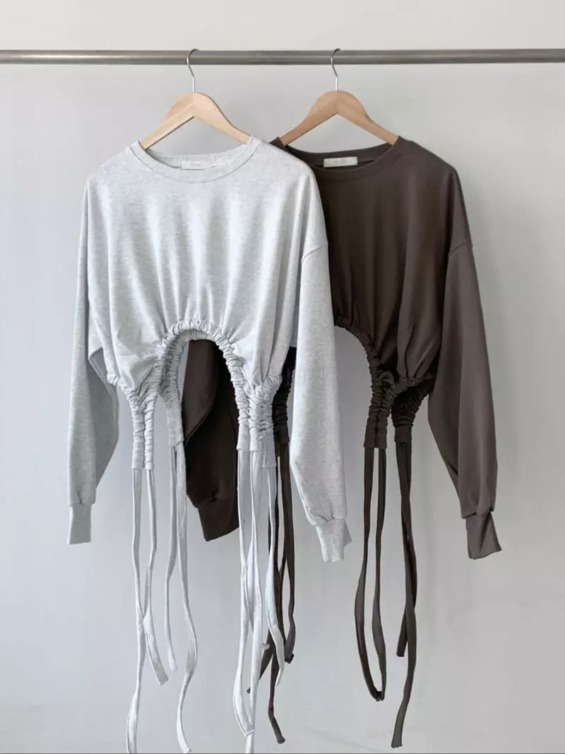 Pin Code - Korean Women Fashion - #restrostyle - Tunnel Sweatshirt - 6