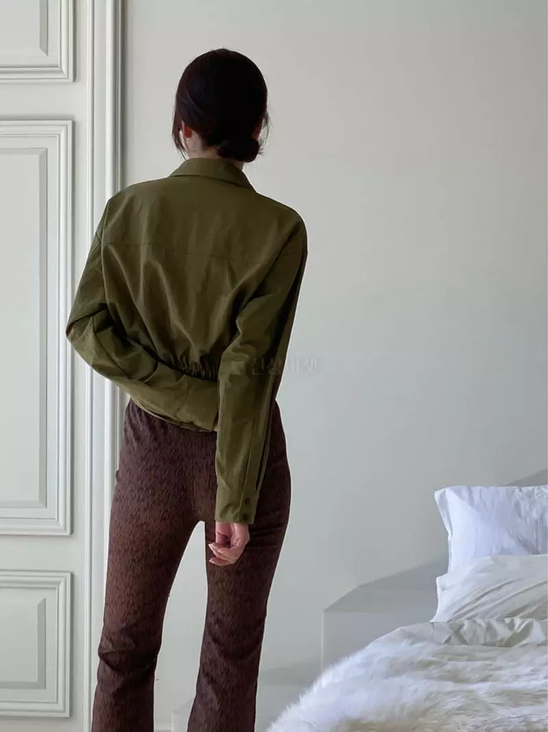 Pin Code - Korean Women Fashion - #thatsdarling - Banding Shirt - 5