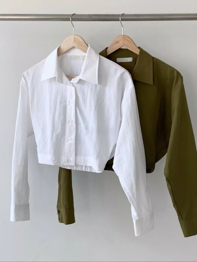 Pin Code - Korean Women Fashion - #thelittlethings - Banding Shirt - 6