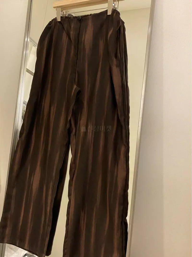 Pin Code - Korean Women Fashion - #womensfashion - Brush Pants - 4