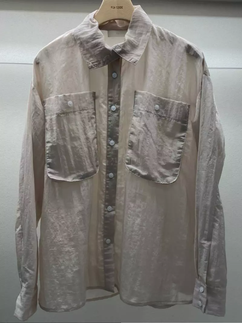 Pin Code - Korean Women Fashion - #womensfashion - Pocket Urban Shirt - 2