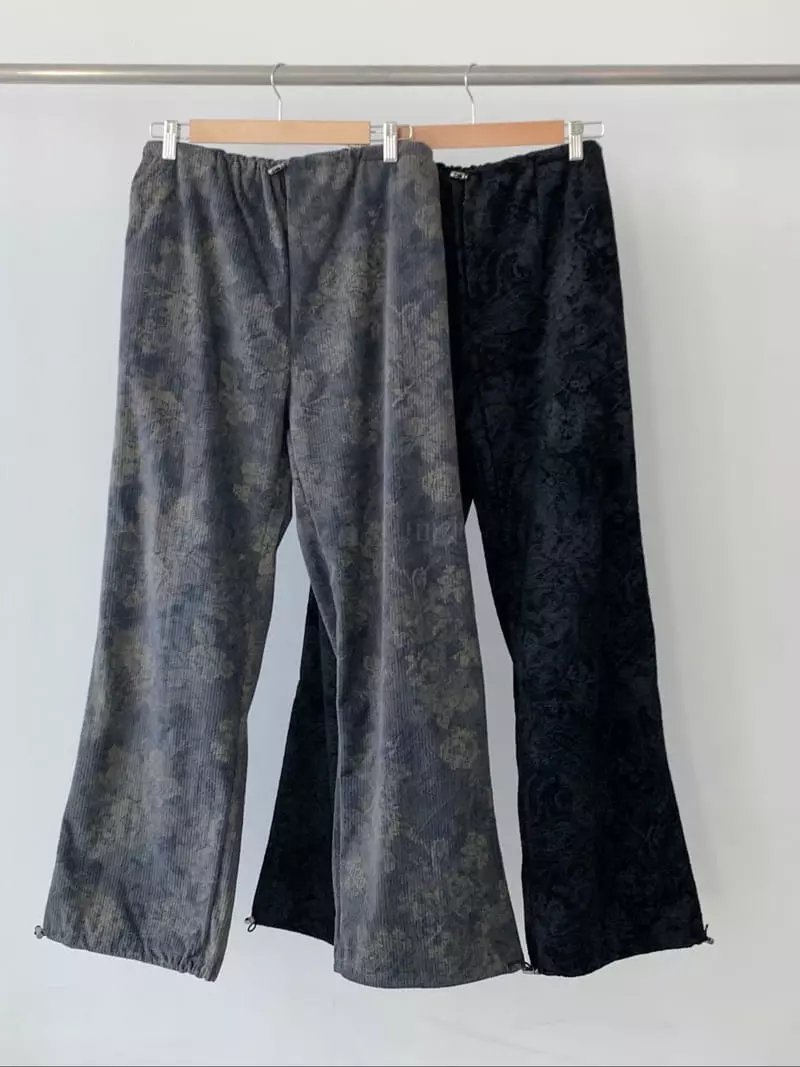 Pin Code - Korean Women Fashion - #womensfashion - Paisely Pants - 8