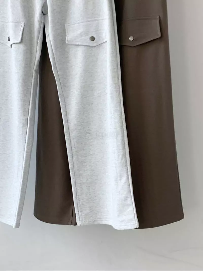 Pin Code - Korean Women Fashion - #womensfashion - Pocket Pants - 8