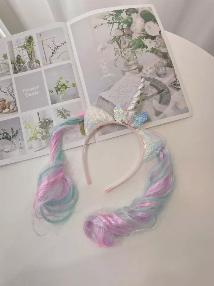 Pink Berry - Korean Children Fashion - #magicofchildhood - Unicorn Hairband