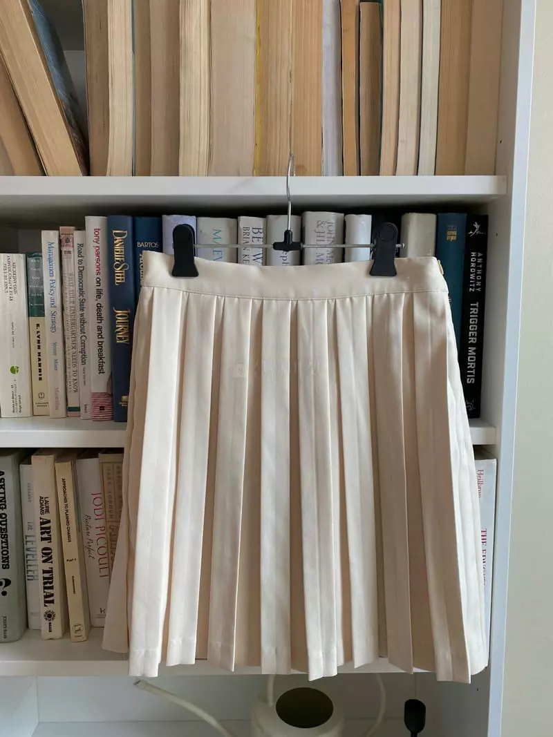 Pink Dolphin - Korean Women Fashion - #momslook - Willy Wrinkle Skirt - 3