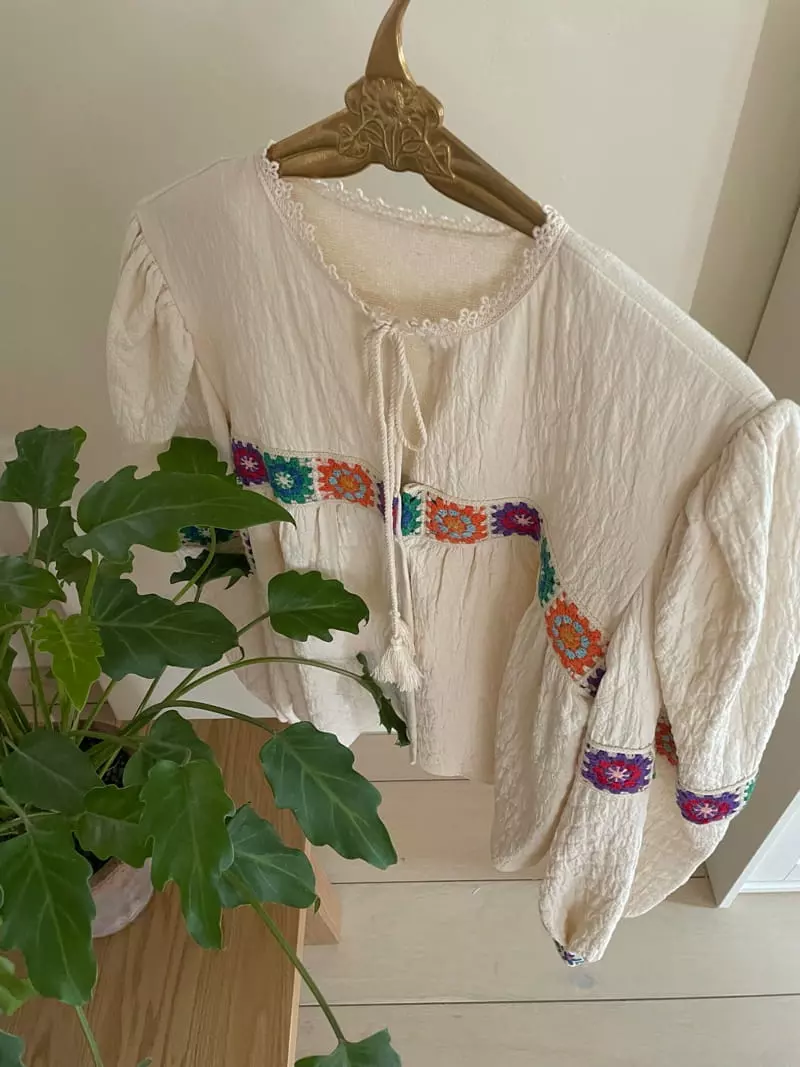 Pink Dolphin - Korean Women Fashion - #momslook - Esnic Blouse - 5