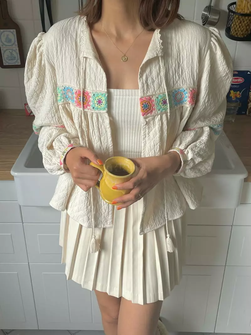 Pink Dolphin - Korean Women Fashion - #momslook - Esnic Blouse - 9