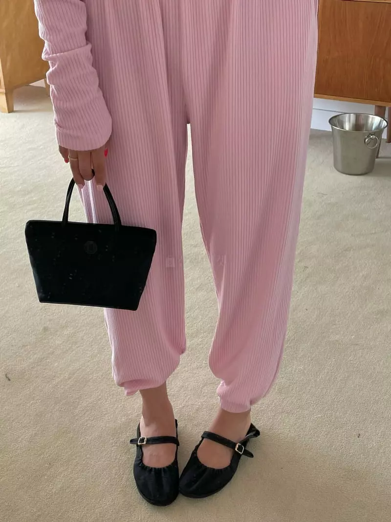 Pink Dolphin - Korean Women Fashion - #momslook - Andy Pants - 7