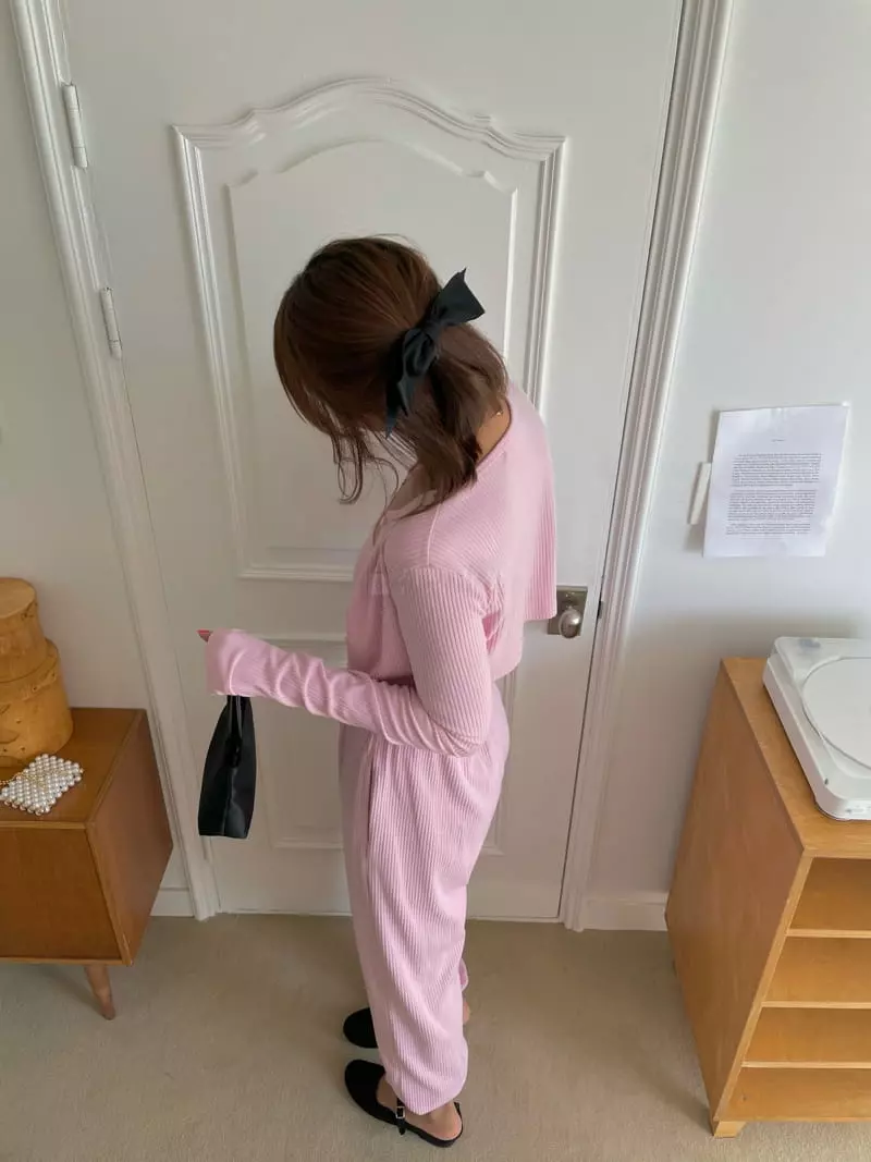 Pink Dolphin - Korean Women Fashion - #momslook - Andy Pants - 9