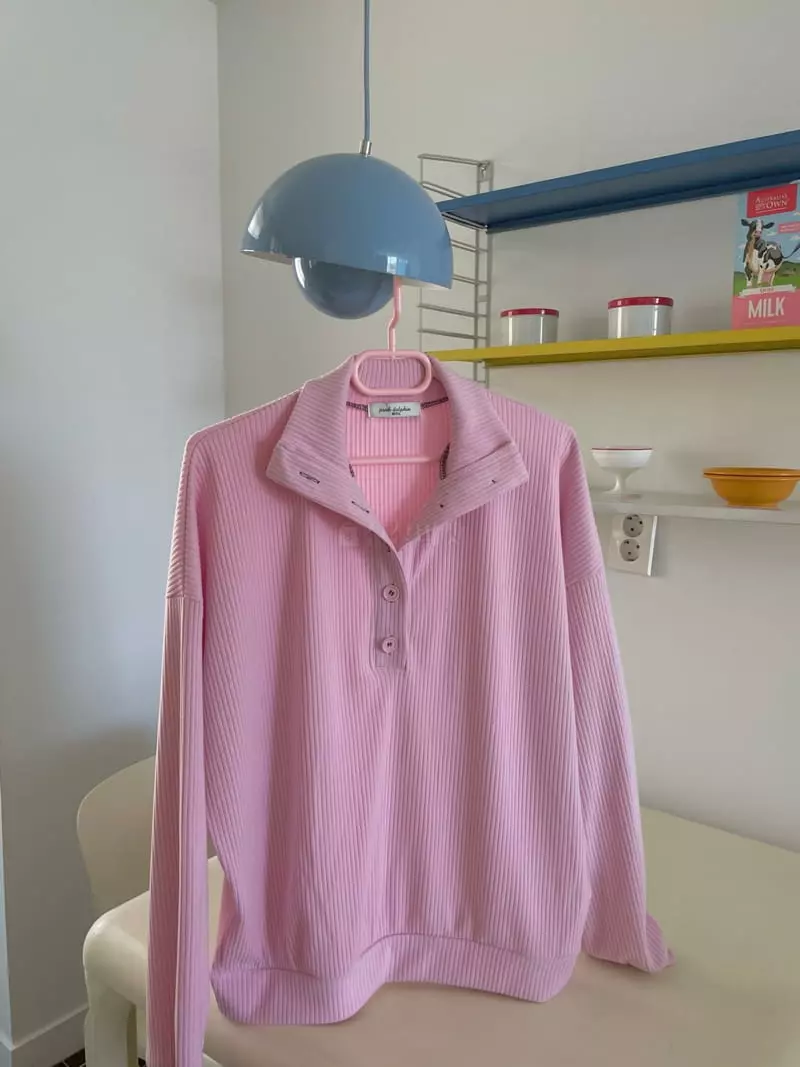 Pink Dolphin - Korean Women Fashion - #momslook - Andy Sweatshirt
