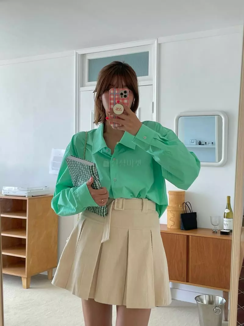 Pink Dolphin - Korean Women Fashion - #momslook - Vivian Shirt - 6