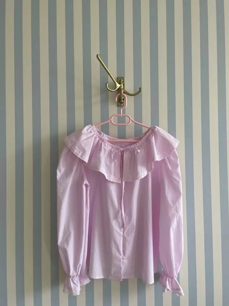 Pink Dolphin - Korean Women Fashion - #momslook - Butter Blouse - 3