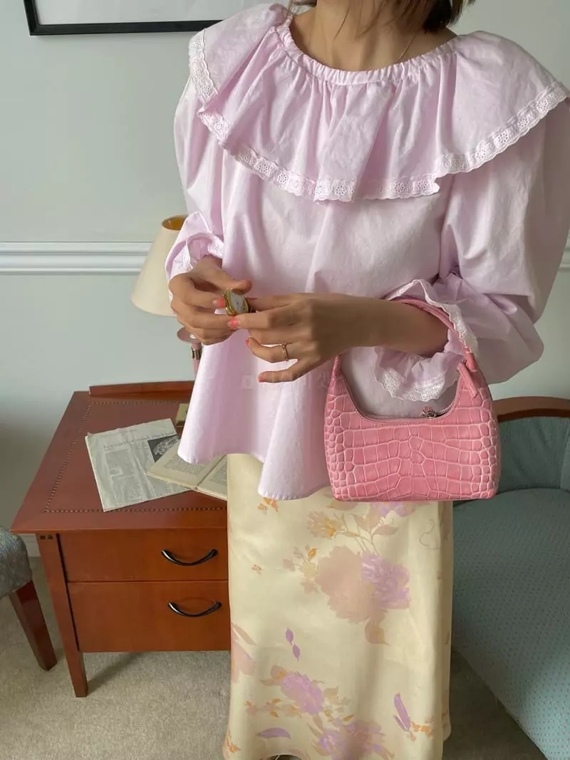 Pink Dolphin - Korean Women Fashion - #momslook - Butter Blouse - 4