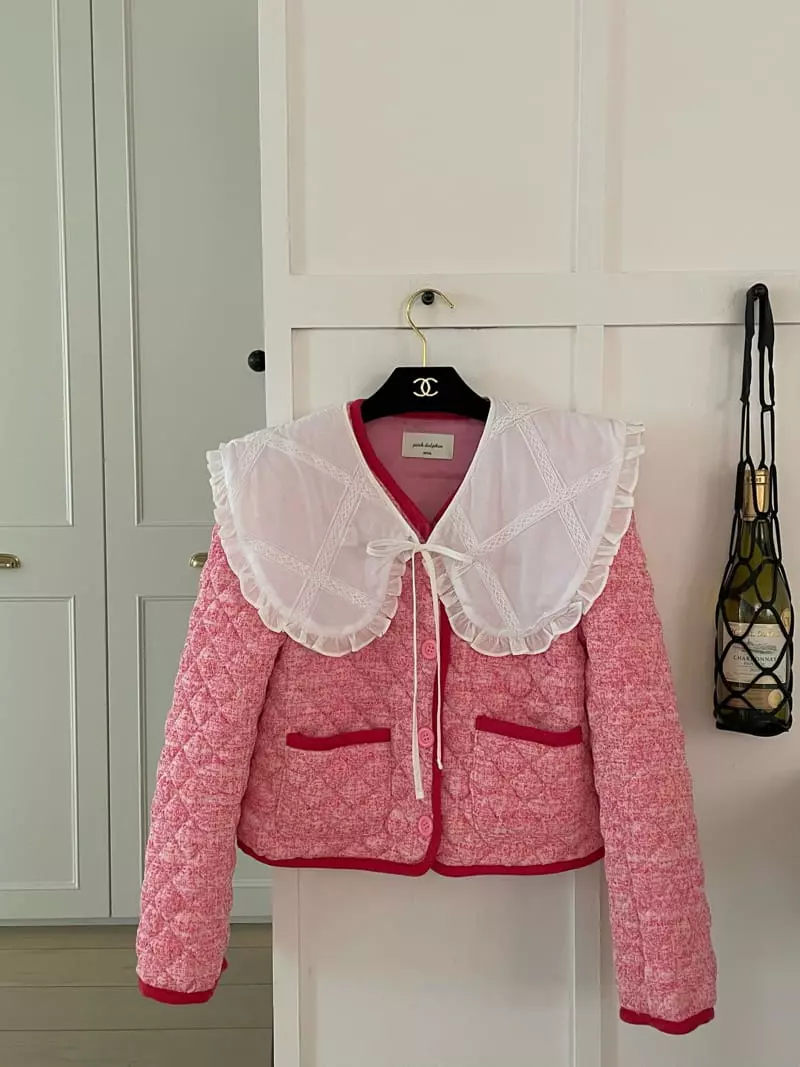 Pink Dolphin - Korean Women Fashion - #momslook - Bambi Quilting Jumper - 2