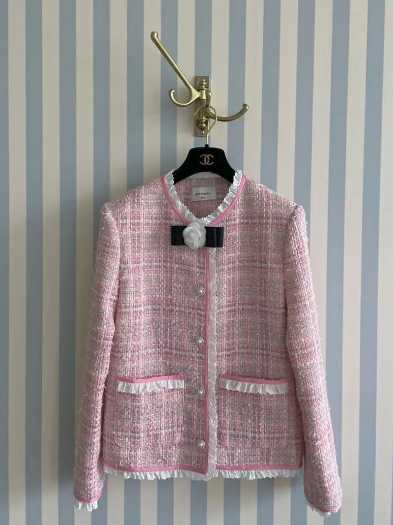 Pink Dolphin - Korean Women Fashion - #momslook - Mello Twid Jacket