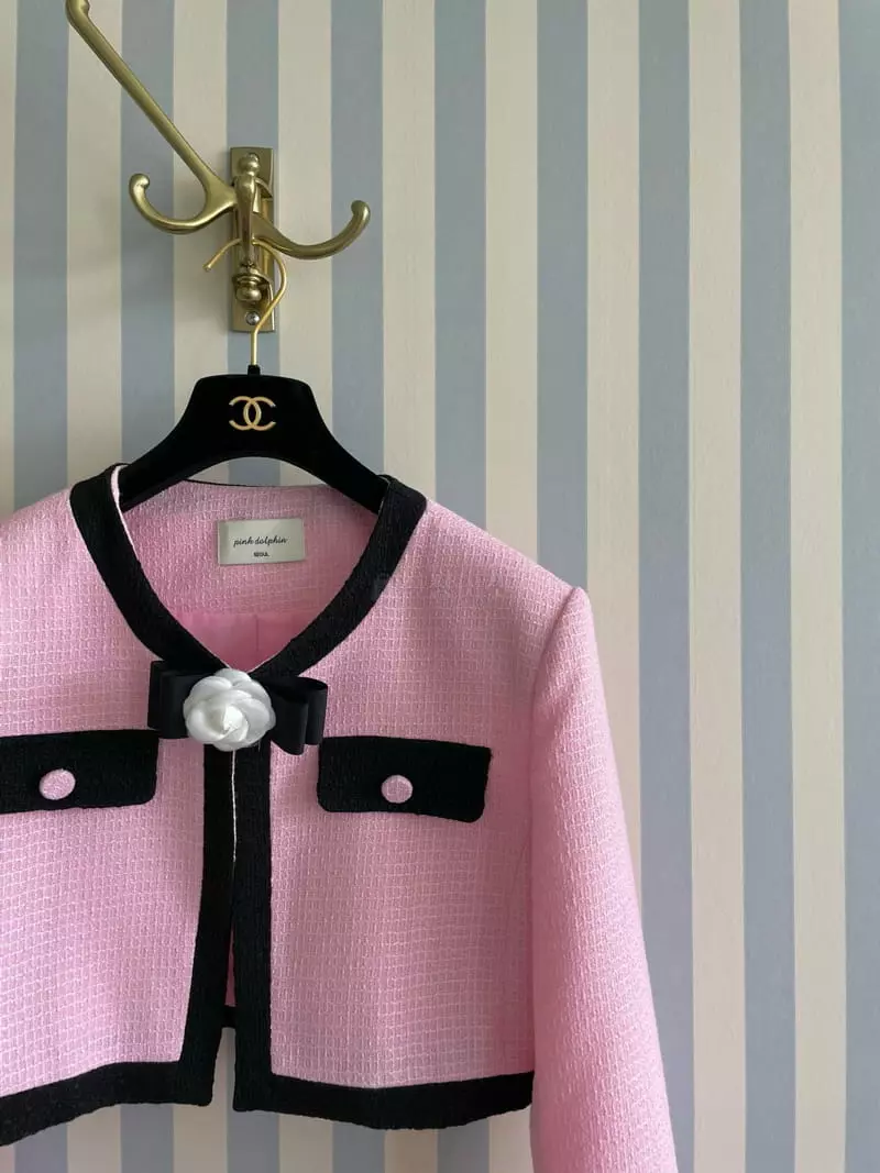 Pink Dolphin - Korean Women Fashion - #momslook - Merr Twid Jacket - 10