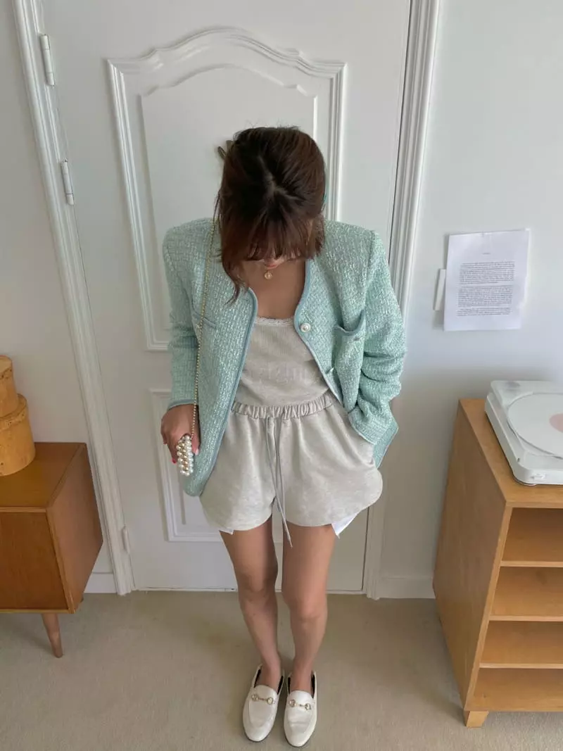 Pink Dolphin - Korean Women Fashion - #momslook - Tinkle Twid Jacket - 10
