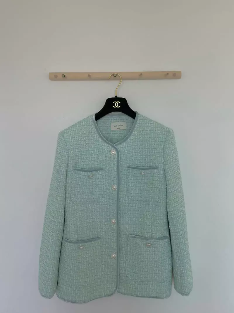 Pink Dolphin - Korean Women Fashion - #momslook - Tinkle Twid Jacket - 12