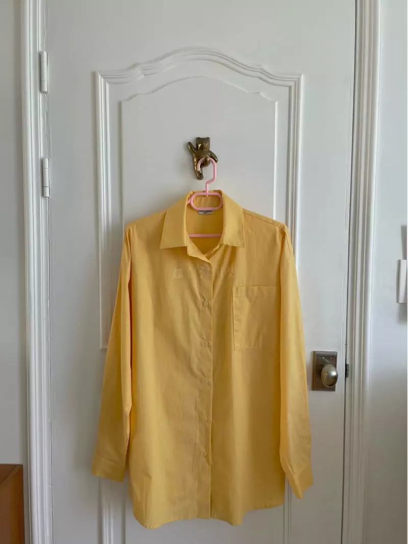 Pink Dolphin - Korean Women Fashion - #momslook - London Shirt - 11