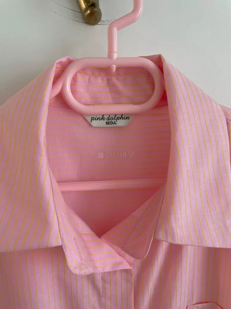 Pink Dolphin - Korean Women Fashion - #momslook - London Shirt - 9
