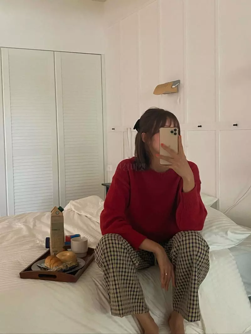 Pink Dolphin - Korean Women Fashion - #momslook - Nef Pullover Knit - 10