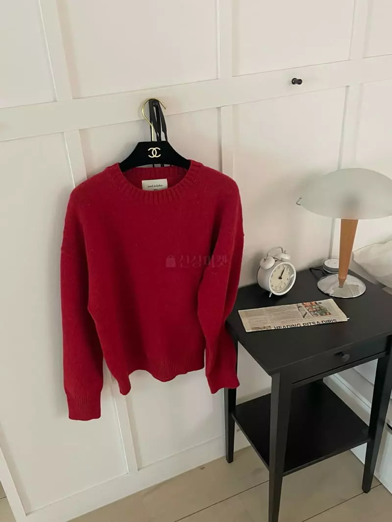 Pink Dolphin - Korean Women Fashion - #momslook - Nef Pullover Knit - 2