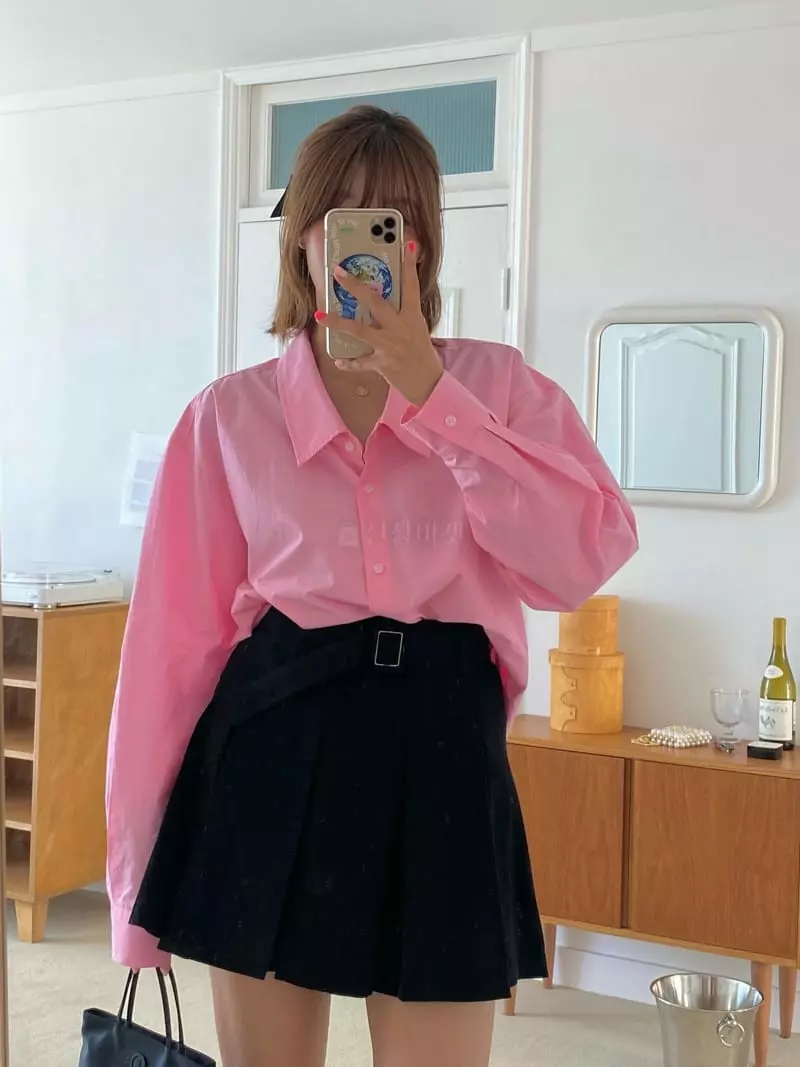 Pink Dolphin - Korean Women Fashion - #pursuepretty - Vivian Shirt - 11