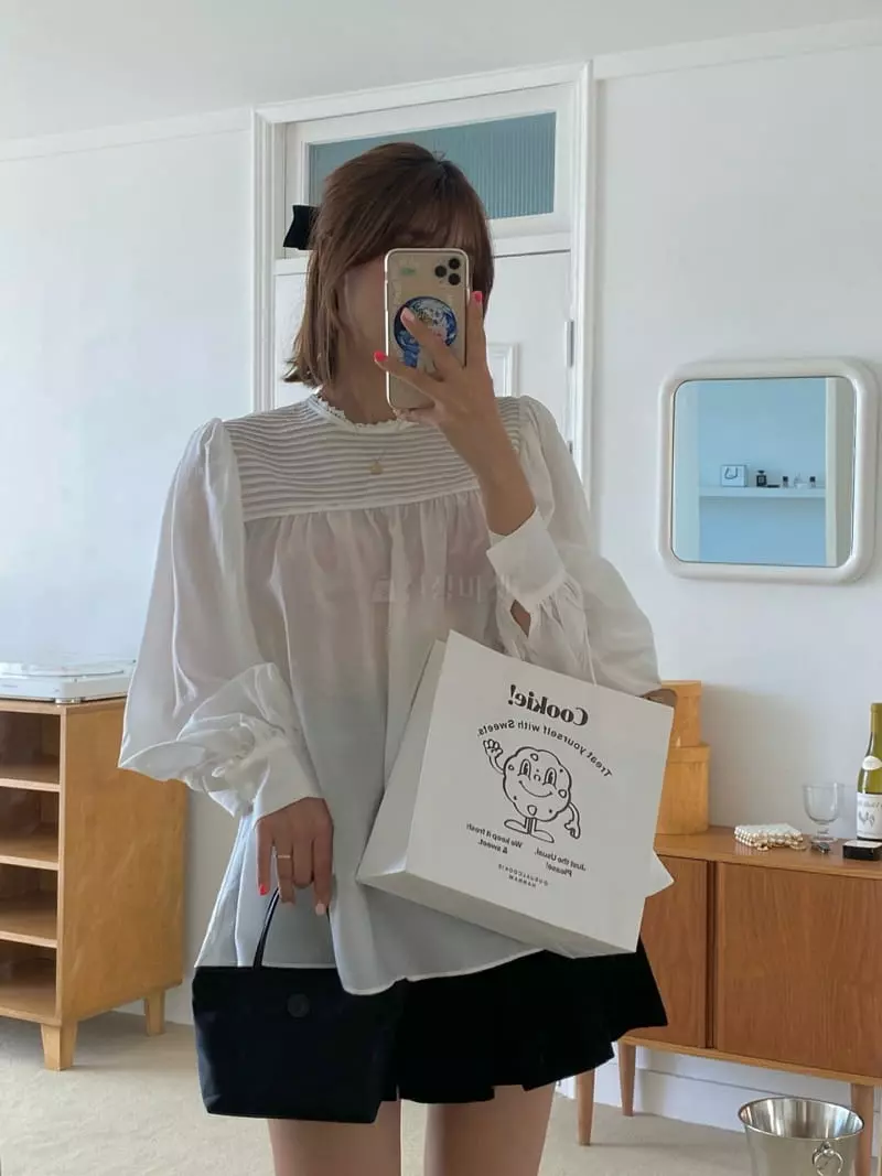 Pink Dolphin - Korean Women Fashion - #pursuepretty - Mimi Blouse - 6