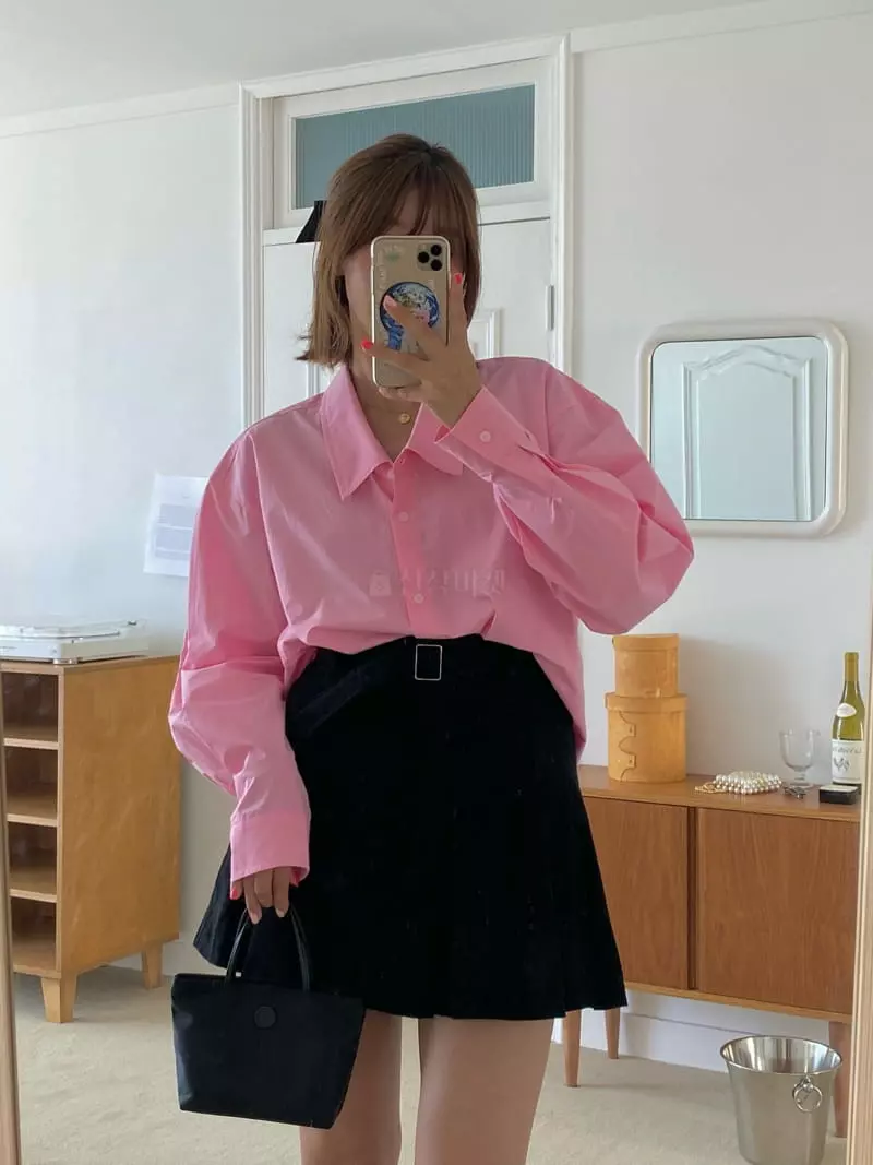 Pink Dolphin - Korean Women Fashion - #restrostyle - Vivian Shirt - 12