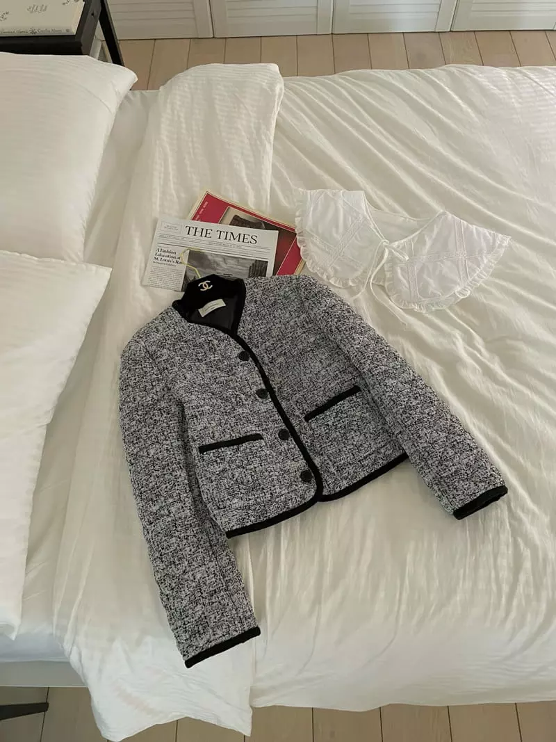 Pink Dolphin - Korean Women Fashion - #restrostyle - Bambi Quilting Jumper - 9
