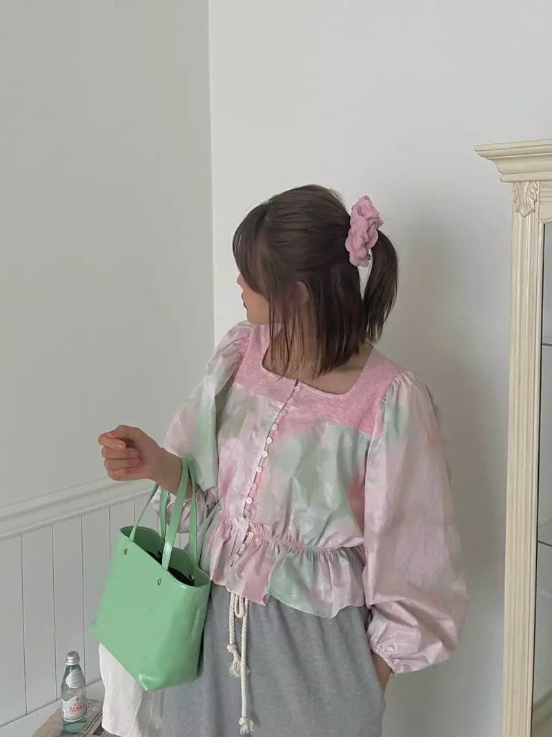 Pink Dolphin - Korean Women Fashion - #restrostyle - Pastel Blouse - 6