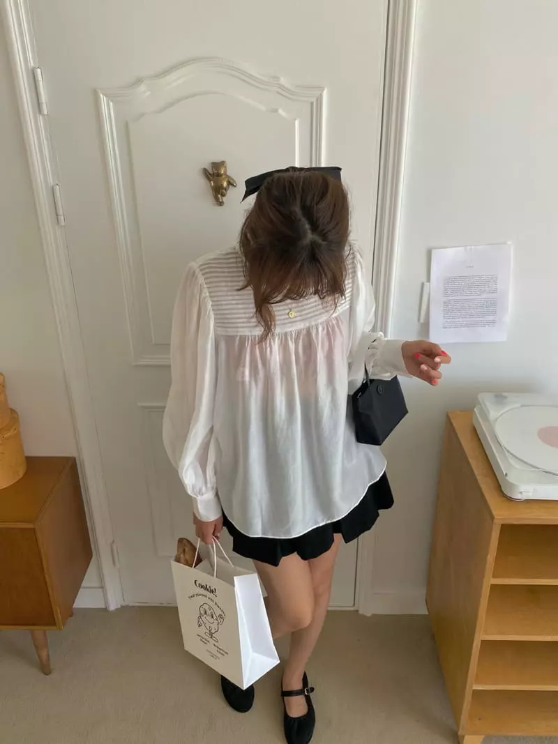 Pink Dolphin - Korean Women Fashion - #restrostyle - Mimi Blouse - 7