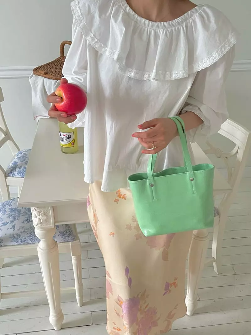 Pink Dolphin - Korean Women Fashion - #romanticstyle - Butter Blouse - 11