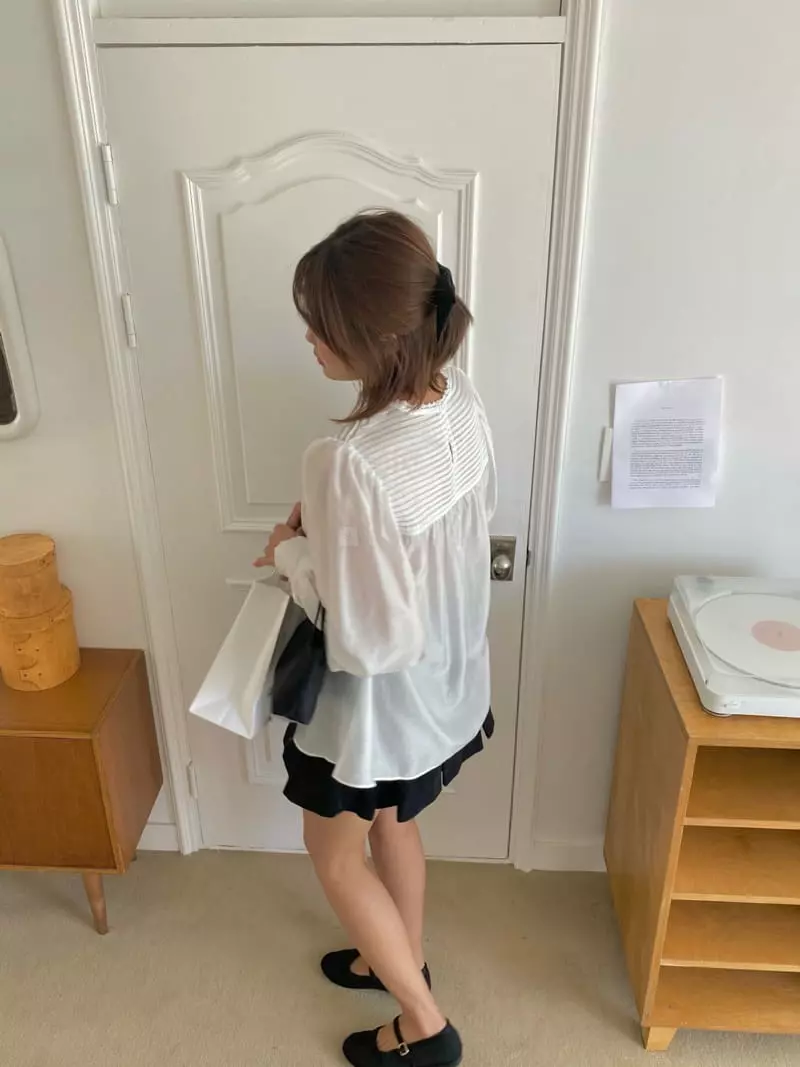 Pink Dolphin - Korean Women Fashion - #romanticstyle - Mimi Blouse - 8