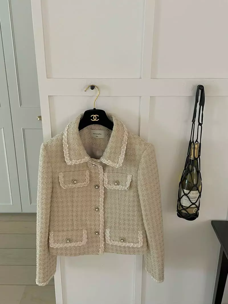 Pink Dolphin - Korean Women Fashion - #romanticstyle - Mariang Twid Jacket - 2
