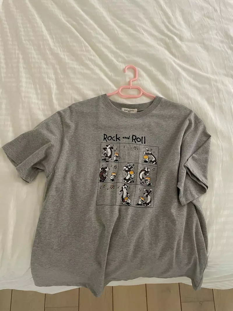 Pink Dolphin - Korean Women Fashion - #romanticstyle - Tiger Tee - 5