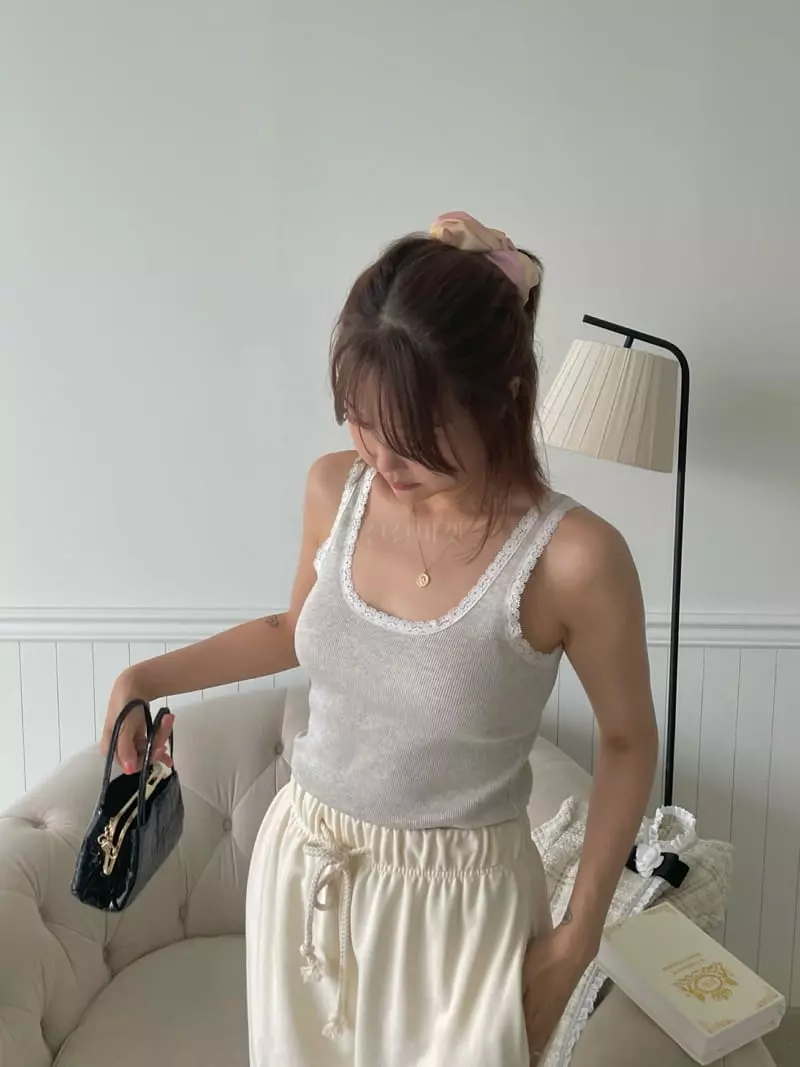Pink Dolphin - Korean Women Fashion - #romanticstyle - Kedal Sleeveless - 2