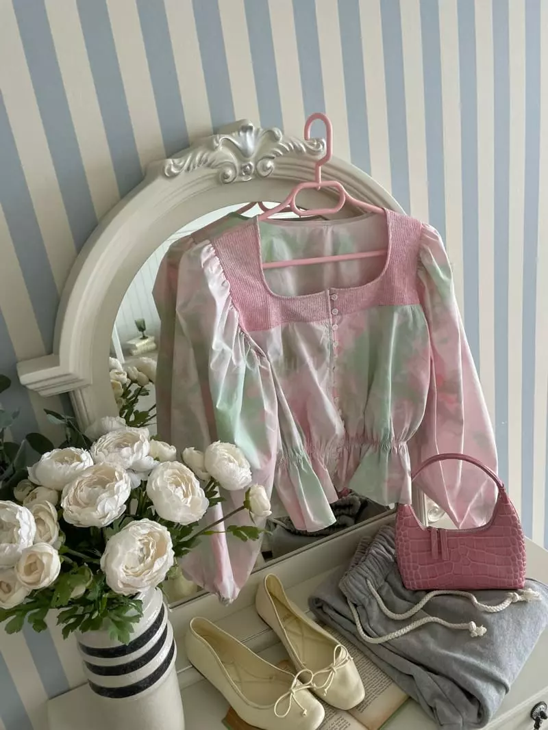 Pink Dolphin - Korean Women Fashion - #shopsmall - Pastel Blouse - 8