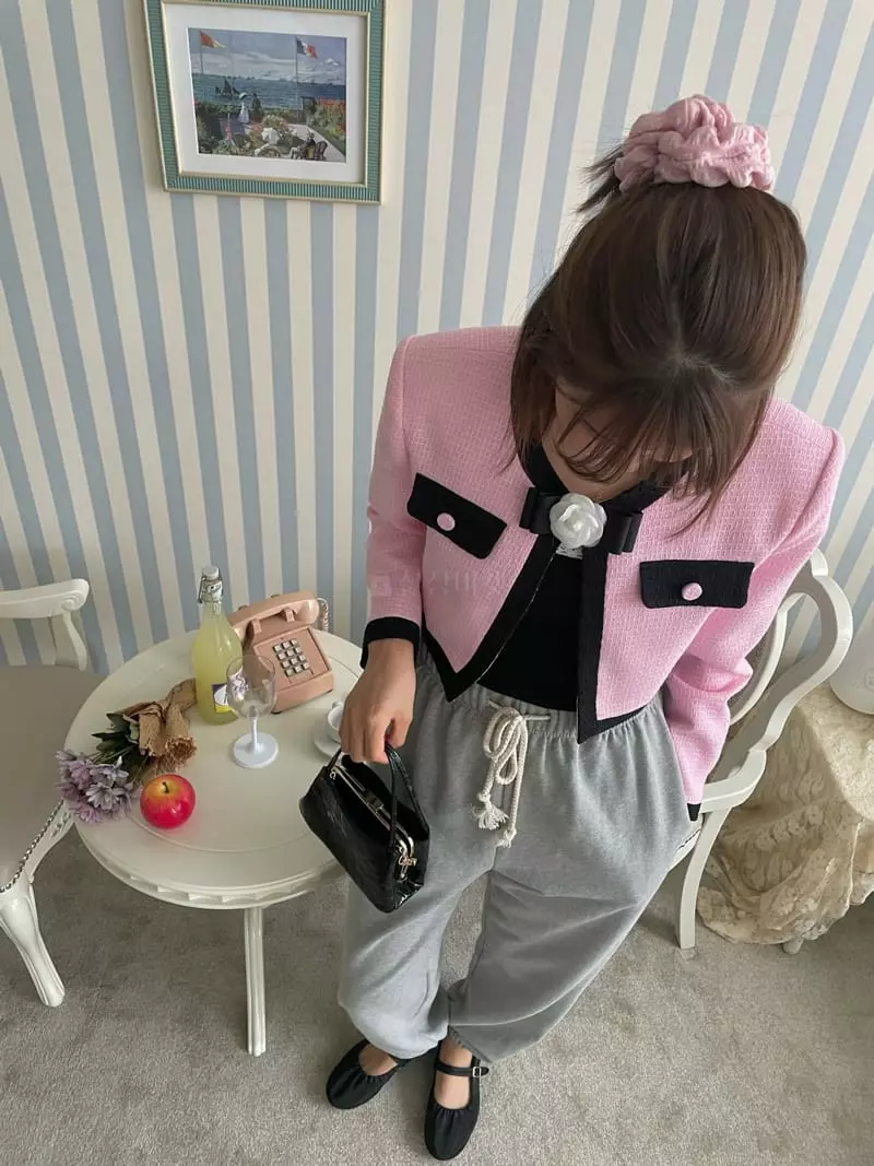 Pink Dolphin - Korean Women Fashion - #thatsdarling - Merr Twid Jacket - 8