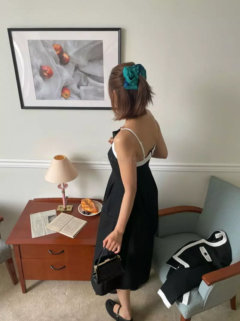 Pink Dolphin - Korean Women Fashion - #thatsdarling - Merry One-piece - 7