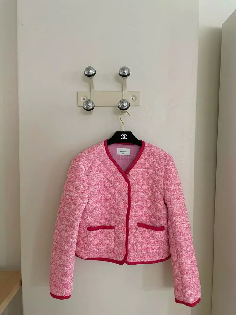Pink Dolphin - Korean Women Fashion - #vintageinspired - Bambi Quilting Jumper - 6