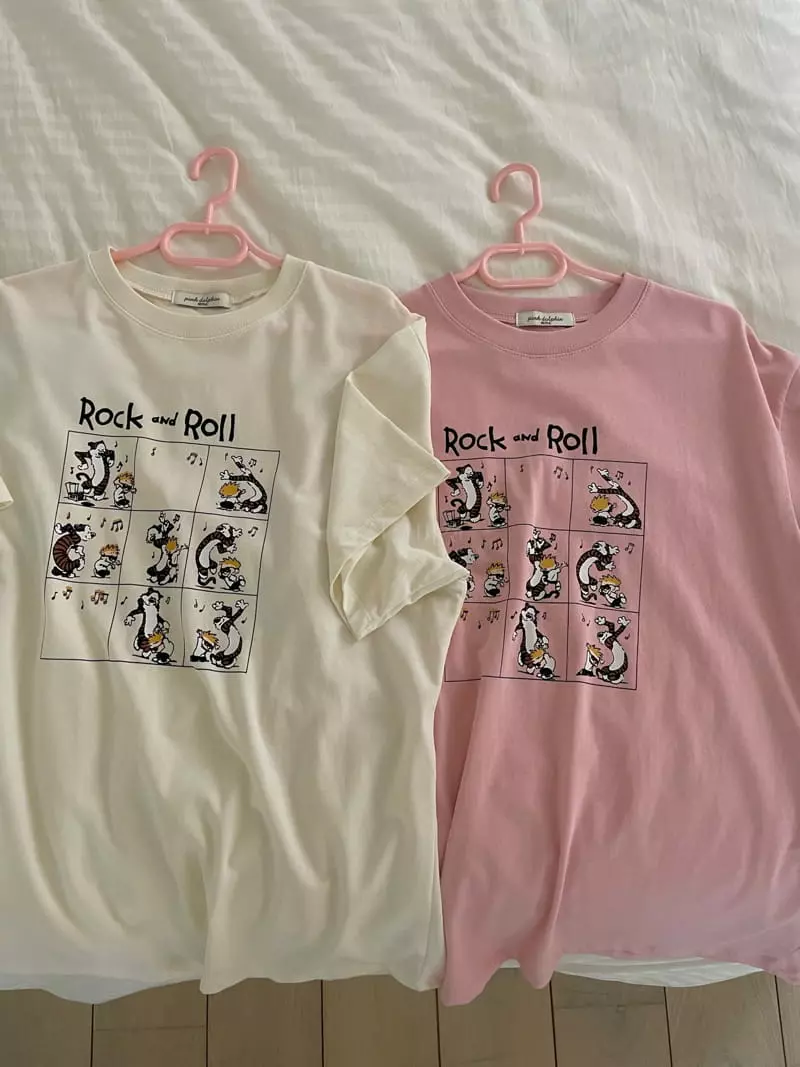 Pink Dolphin - Korean Women Fashion - #vintagekidsstyle - Tiger Tee - 2