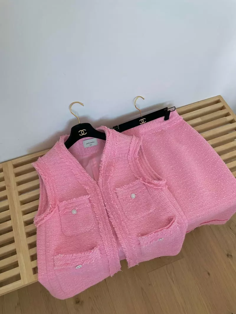 Pink Dolphin - Korean Women Fashion - #womensfashion - Winny Twid Skirt