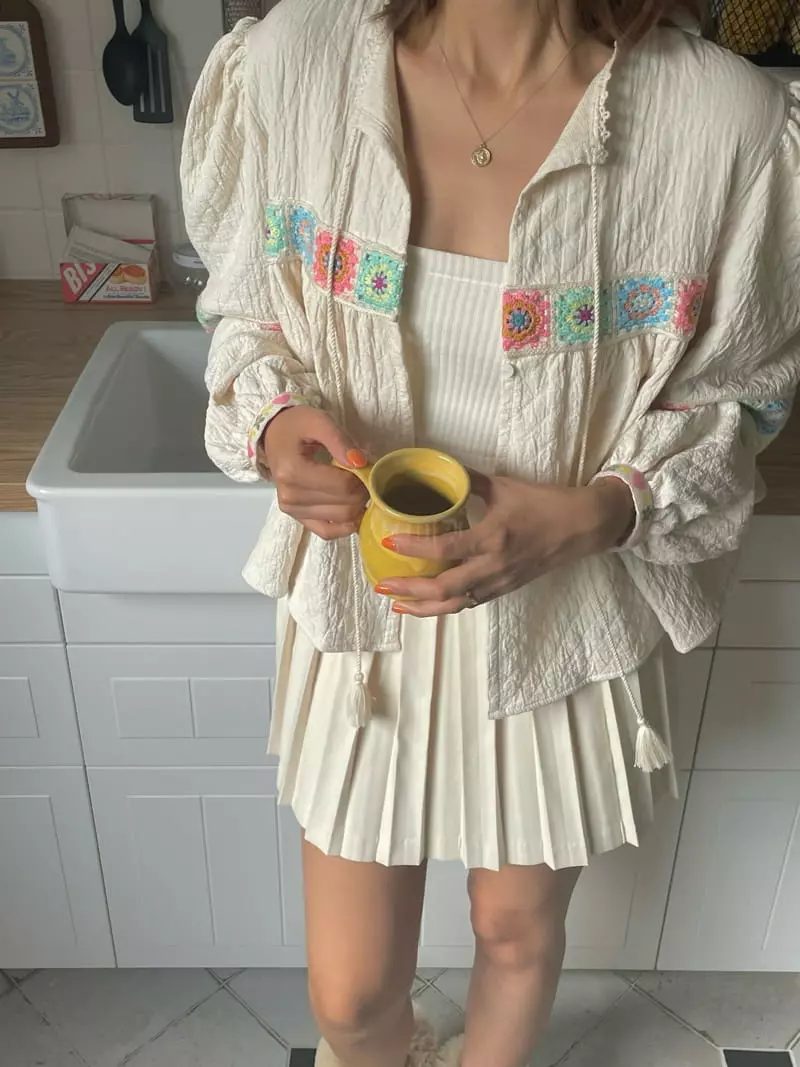 Pink Dolphin - Korean Women Fashion - #womensfashion - Esnic Blouse - 10